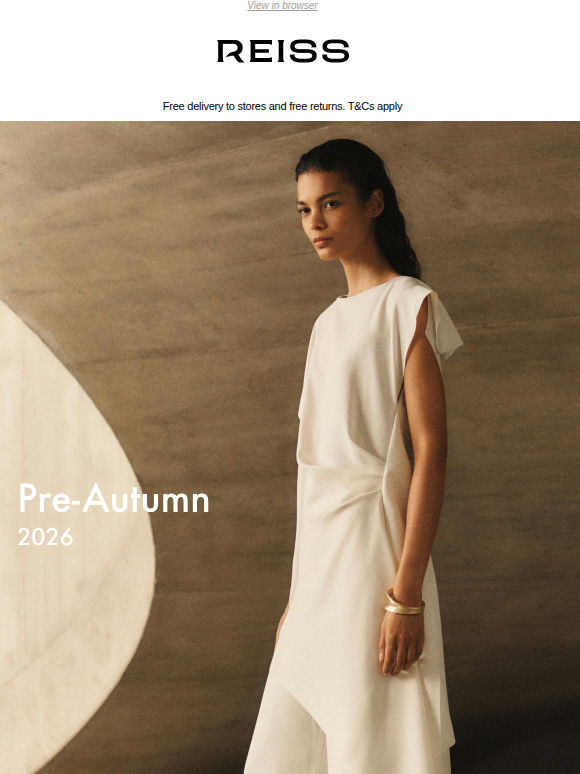 The Pre-Autumn 26 Collection has landed