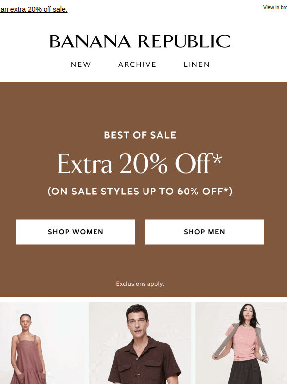 Best of Sale: Explore summer's go-to looks