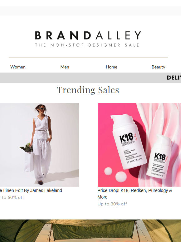 Up to 70% off Parks London, James Lakeland, K18, Redken and more