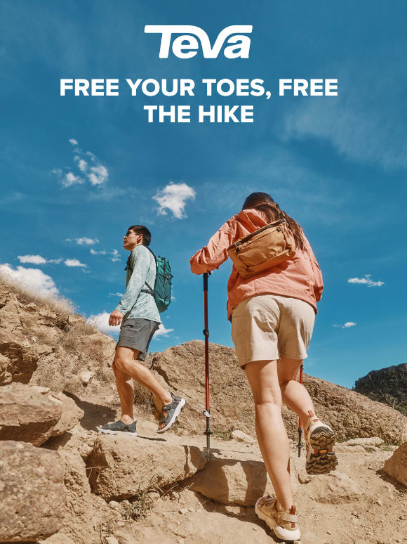 Grandview Max Sandal: Open-toed & trail-ready