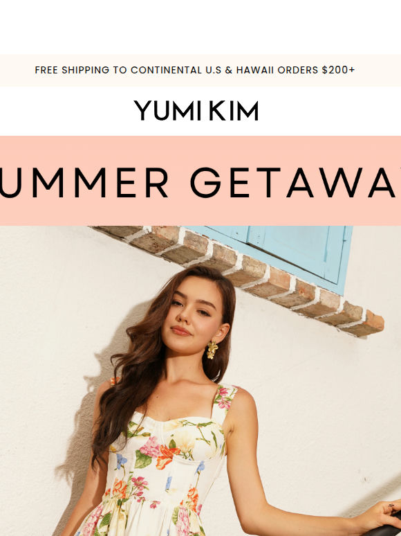 One suitcase, endless summer styles ☀️
