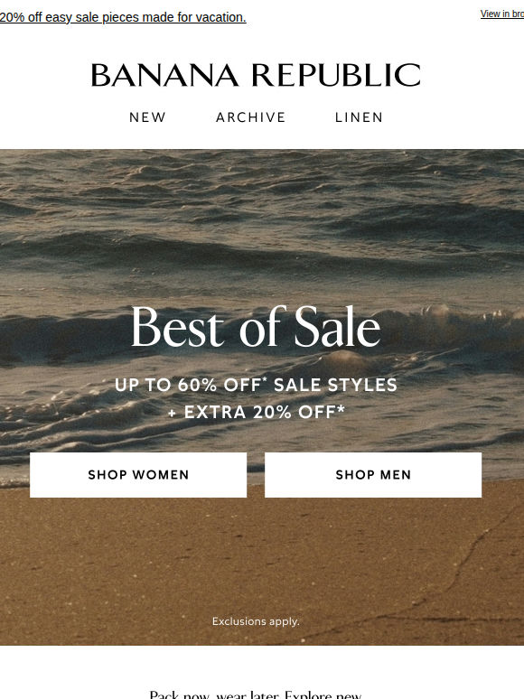Shop our *new* Best of Sale event