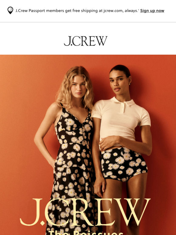 Reissued from the J.Crew archives...