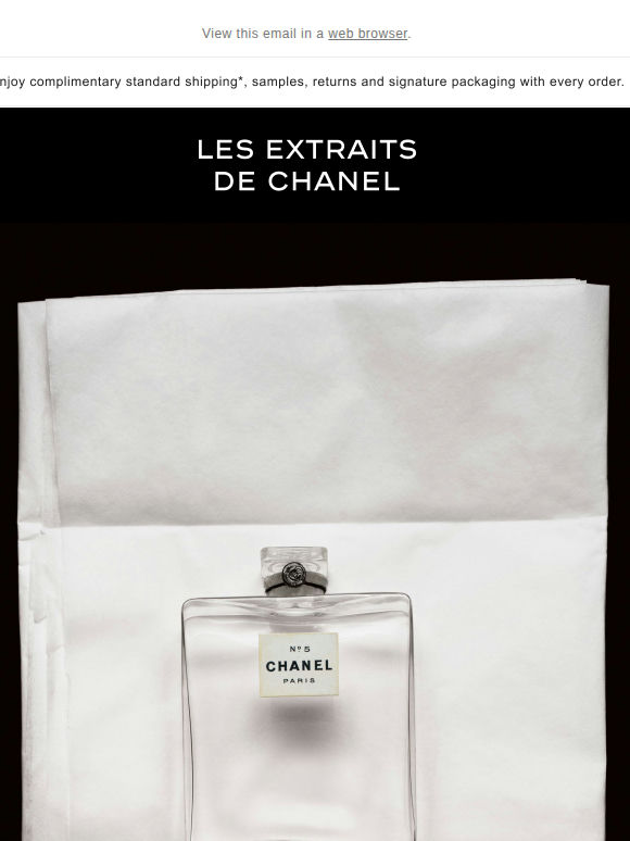 N°5 Extrait de Parfum, an iconic fragrance
