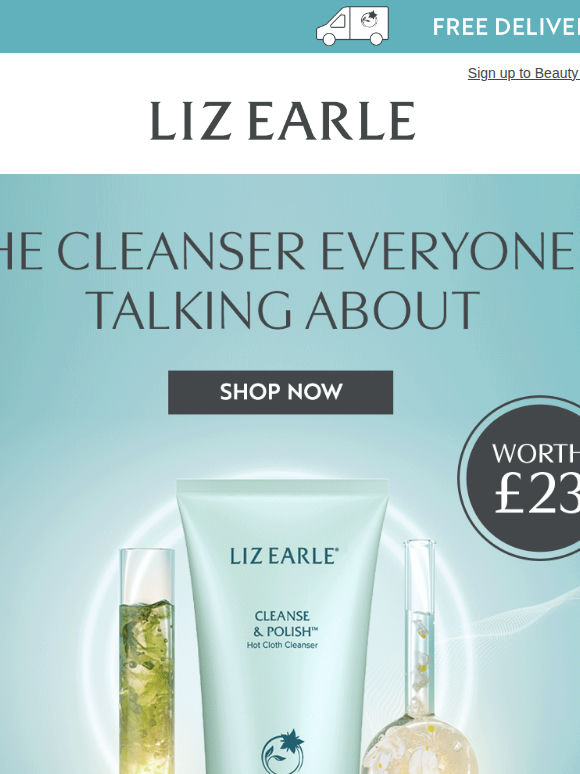 Our Iconic Cleanser, now Just £10