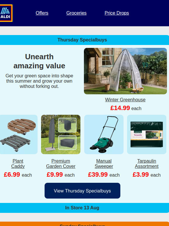 Be quick! New Specialbuys are here