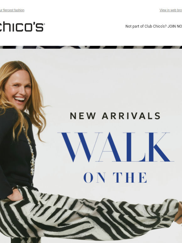 Wild New Arrivals + Styles Starting at $39