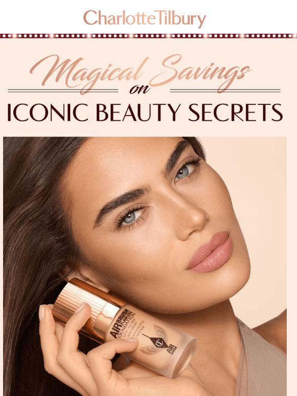 Up To 30% Off Charlotte's Iconic Beauty Kits ✨