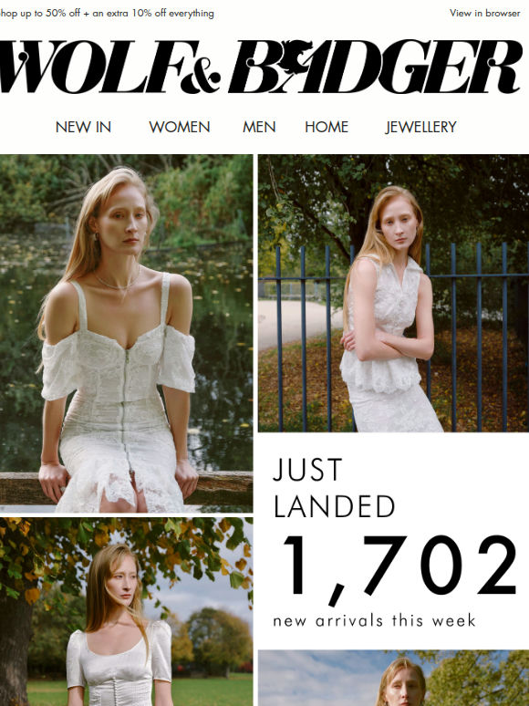 Your Weekly Dose Of Newness