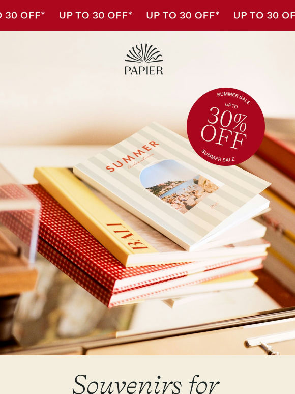 Photo books: Up to 30% off