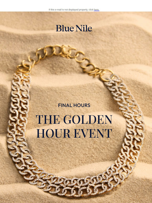 Golden Hour: Select Pieces Up to 40% Off*