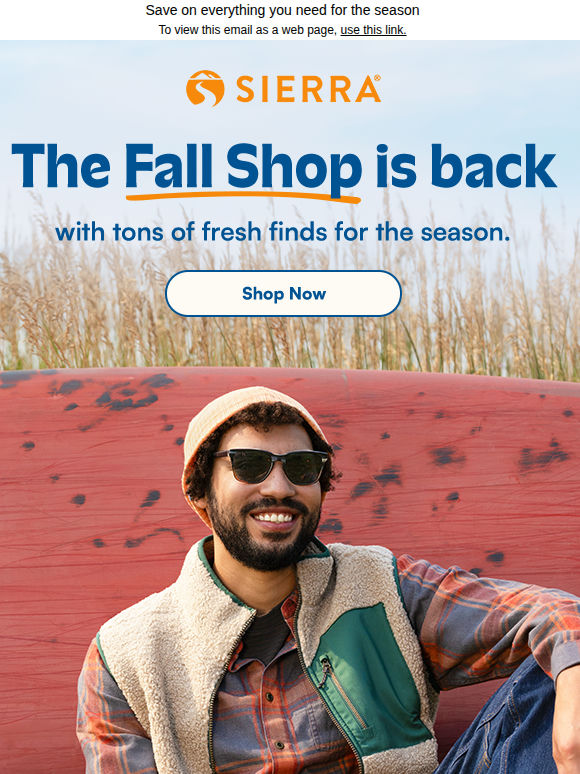 It's back! The Fall Shop 🍁