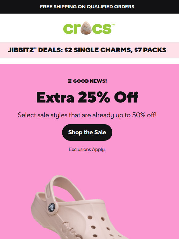 The sale is on sale! 😮