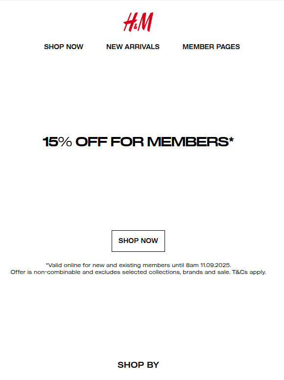 15% off | Last chance