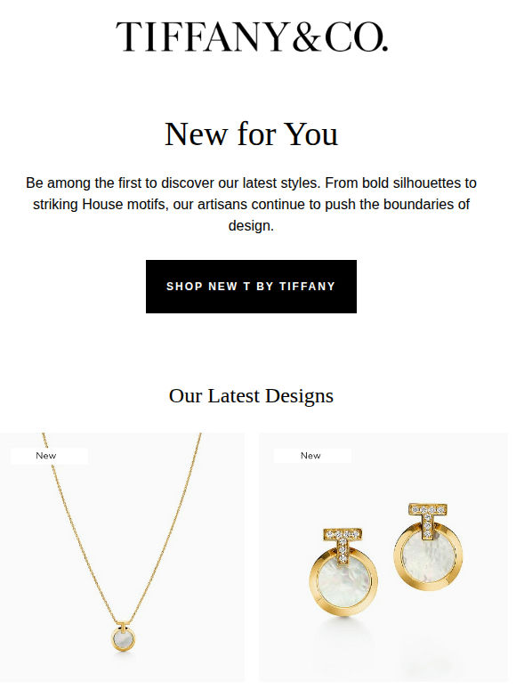 Adam, Discover What’s New in T by Tiffany