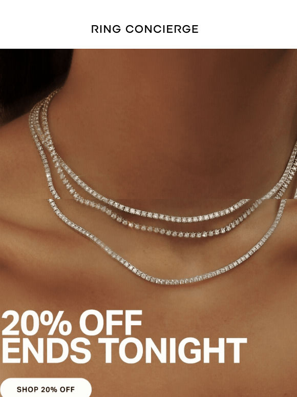 SALE ENDS TONIGHT