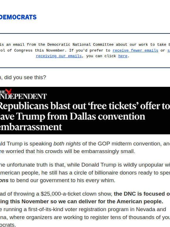 Embarrassing.