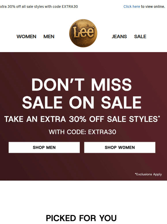 Shop fall jeans and pants, plus extra savings