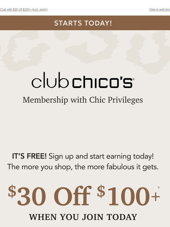 WHY AREN’T YOU A VIP YET?
