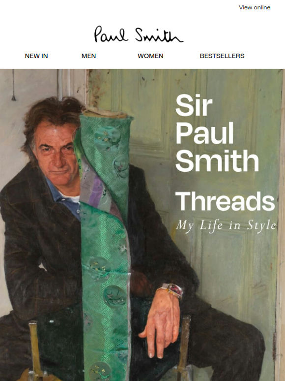 80 Years of Sir Paul Smith in one book
