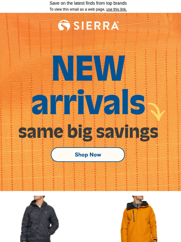 Here’s a tip: New arrivals are in