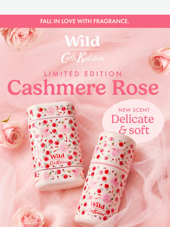 Your new scent obsession: Cashmere Rose🌹