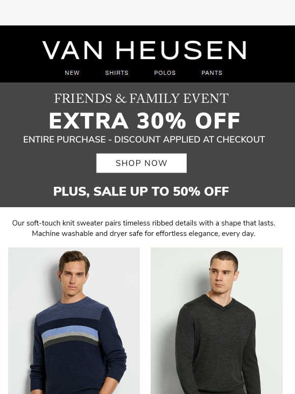 Limited Time Left → Extra 30% OFF Sitewide