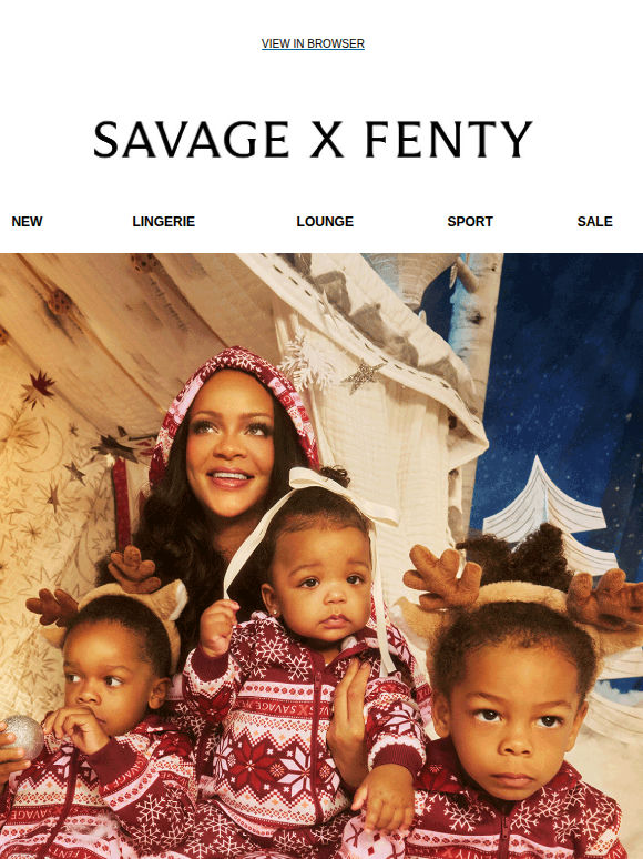 Rihanna’s Cozy Little Holiday