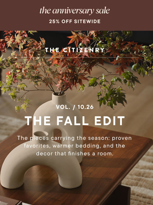 The fall edit is here