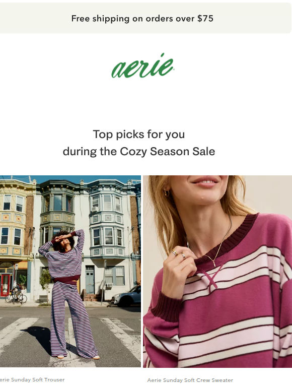 The Cozy Season Sale wants you to have these