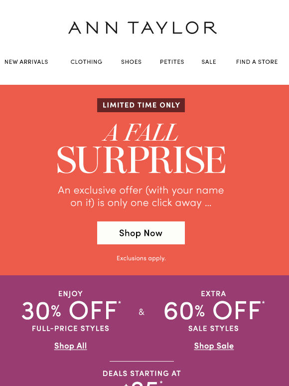 This Exclusive Offer Won’t Last Long