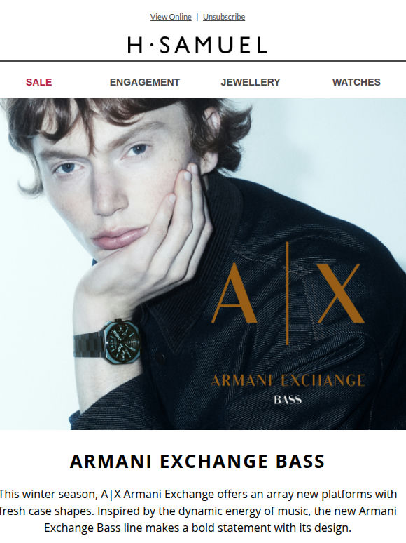 Armani Exchange Bass