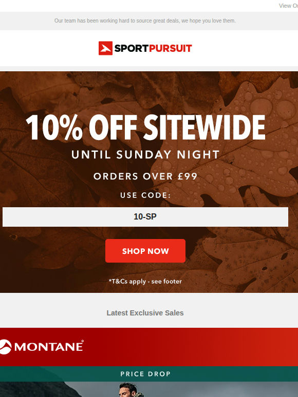 Montane - Price Drop | Puma | Picture | G-Star Underwear | Jott - Price Drop | Up to 66% Off!