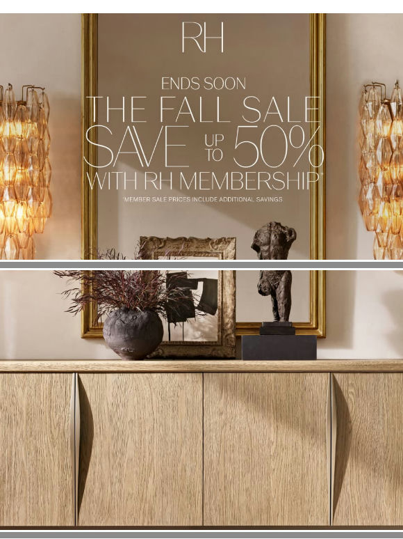 Fall Savings End Soon. Up to 50% Off Bedroom, Bath, Living & More.