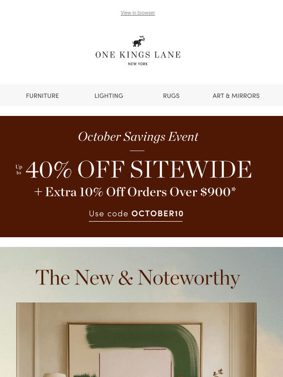 Find Your New Favorite ✨ Up to 40% Off New Arrivals