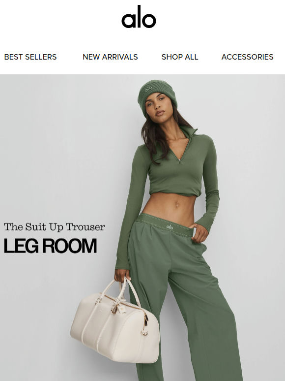A New Shade of the Suit Up Trouser
