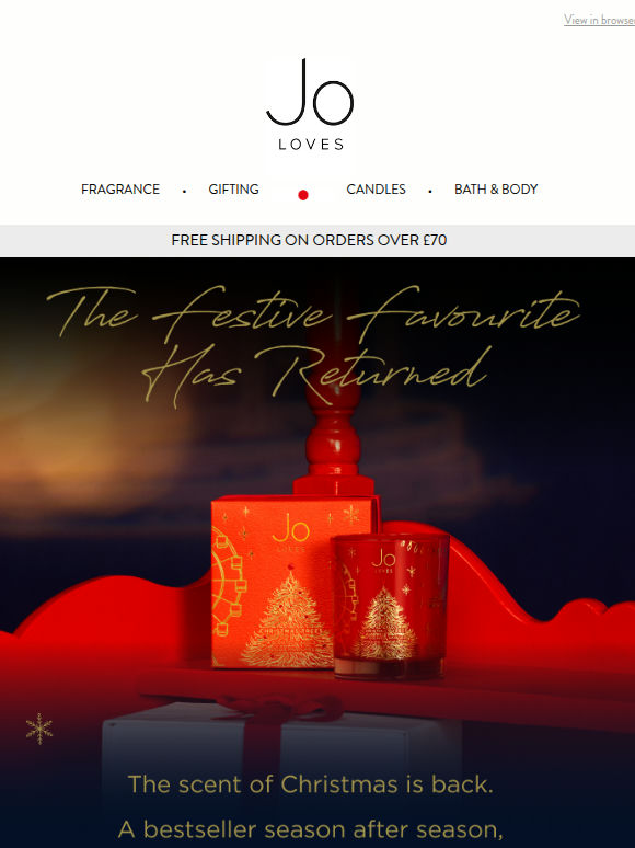 Christmas Trees Candle Is Back