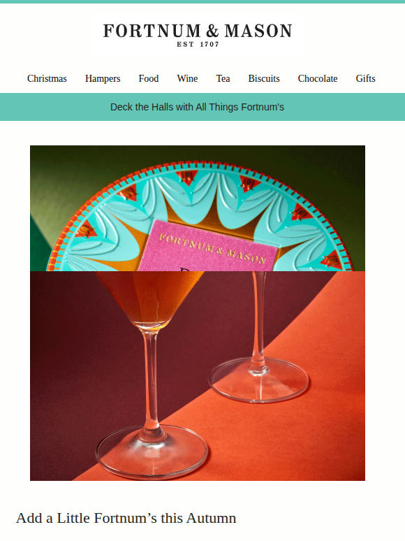 Here’s What's New at Fortnum's