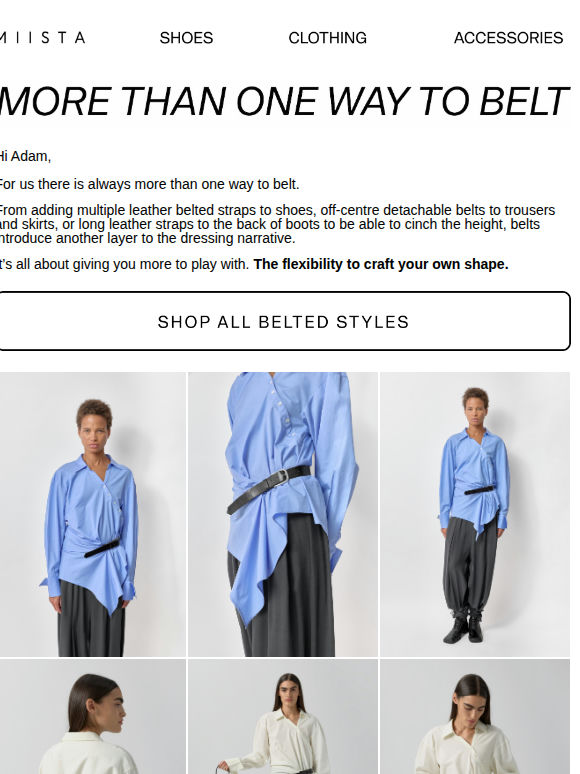 More than one way to belt