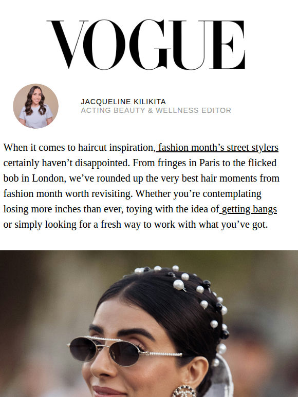 All The Best Hair Moments From Fashion Month You Need To Try