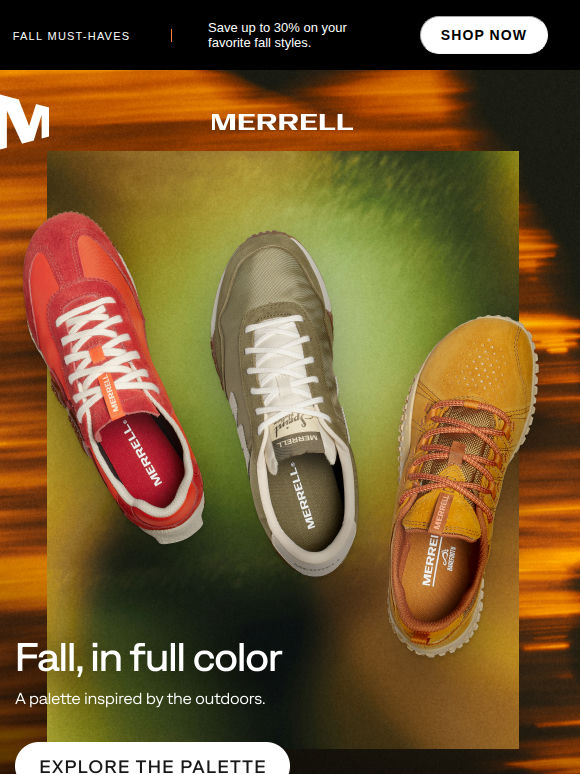 Fall color looks good on you