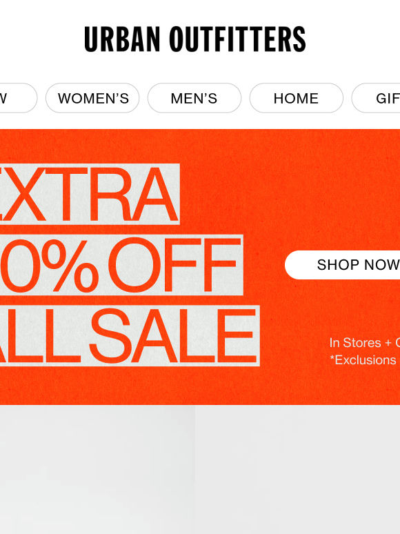 Extra 40% Off Sale Sneakers (+ More!)
