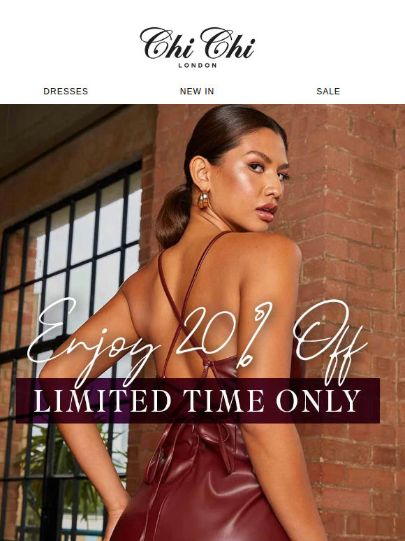 Reminder: 20% is waiting for you