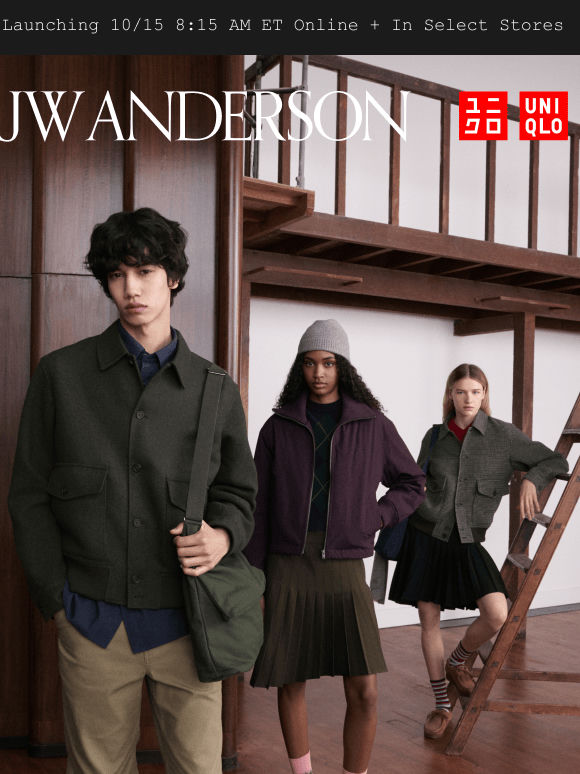 Coming soon: UNIQLO and JW ANDERSON Fall/Winter 2026