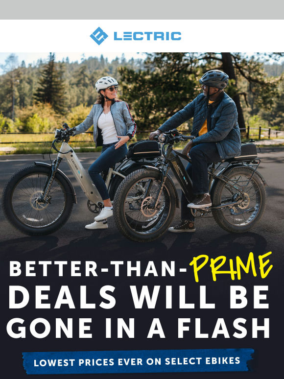 The Lowest Prices Won’t Last...