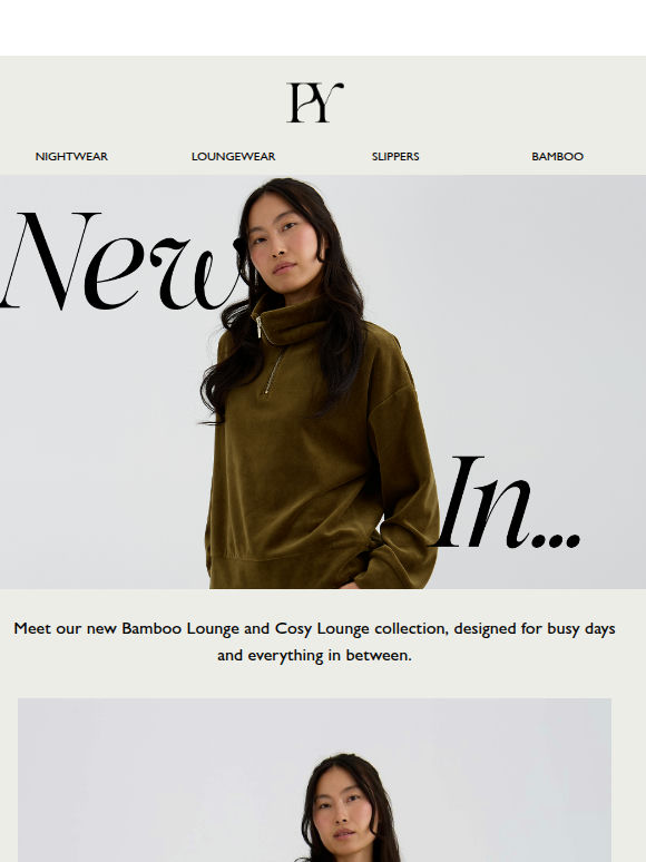 New In: Cosy Loungewear