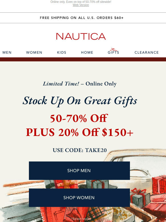 😮 STARTING TODAY! Extra 20% off $150+