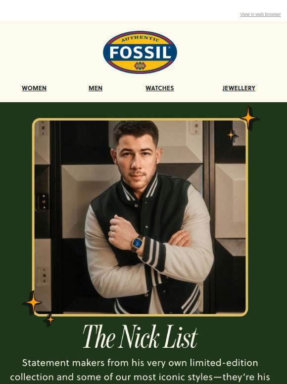 ✨ Gifts Handpicked By Nick Jonas ✨