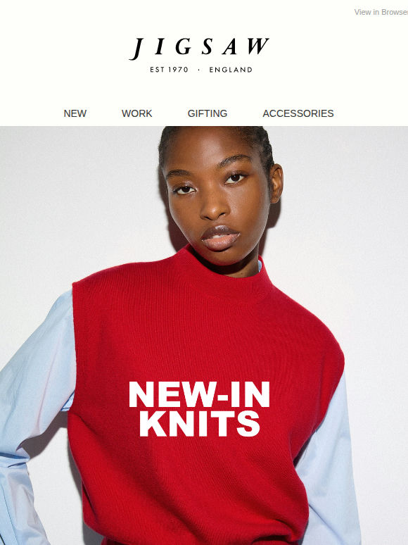 Colourful knits for cold days