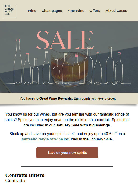Sip and save: sublime spirits on sale